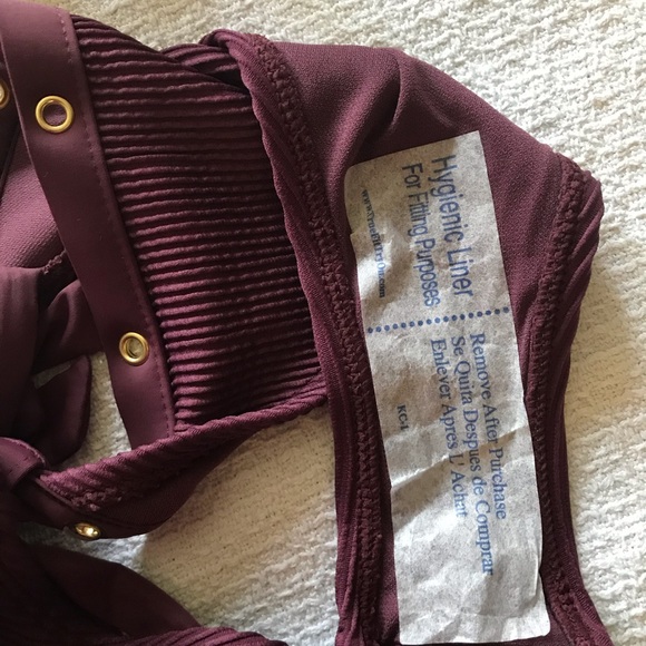 Bar iii Grommet Rib Bikini Set - Picture 10 of 10